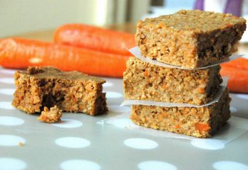 Carrot Cake Protein Breakfast Bars