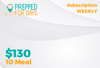 10 Meal Weekly Subscription
