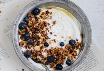 Housemade Granola, Whipped Greek Yogurt, Organic Berries & Organic Agave