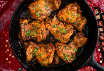 Spiced Tunisian Chicken Thighs