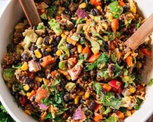 Ground Beef Taco Bowl