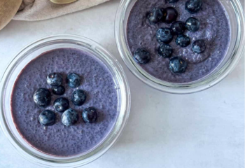 Blended Berry Chia Pudding