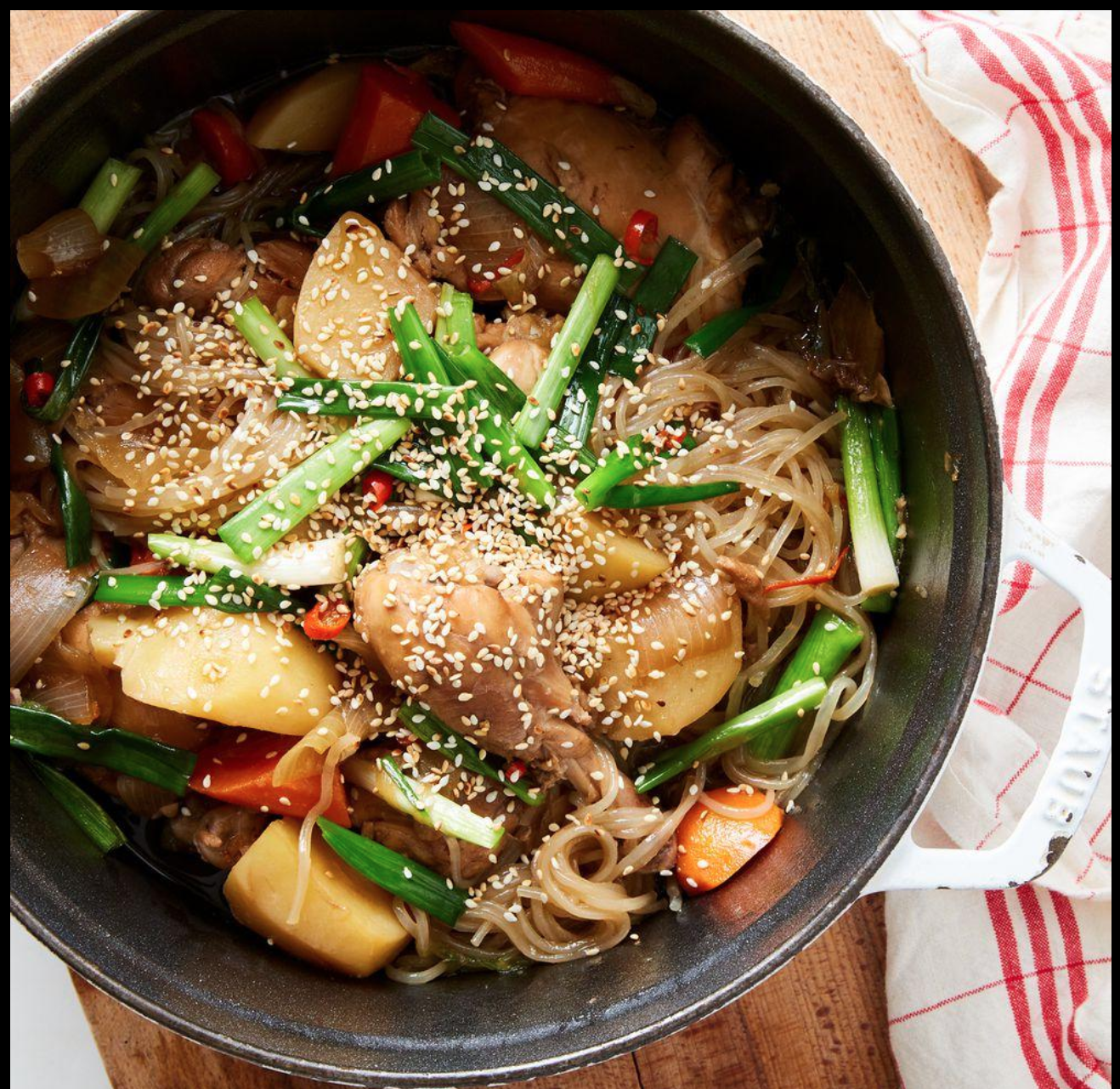 Teriyaki Glass Noodle Bowl