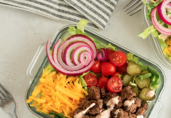 Low Carb Burger Bowl
