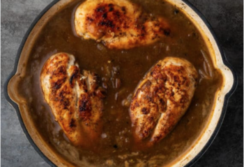 French Onion Chicken & Light Mashed Potatoes